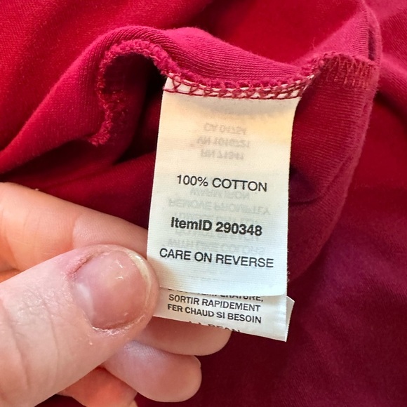 Women's L.L.Bean Pullover, Long-Sleeve Shawl Collar size Large Reg #1796 - Picture 6 of 7